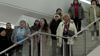 У Чернігові до Дня Соборності люди заспівали спільно з військовим оркестром