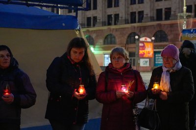 Жертв Голодоморів у Харкові вшанували Жертв Голодоморів у Харкові вшанували