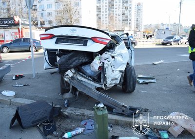 Смертельна аварія в Києві: підозрюють водія Tesla Смертельна аварія в Києві: підозрюють водія Tesla