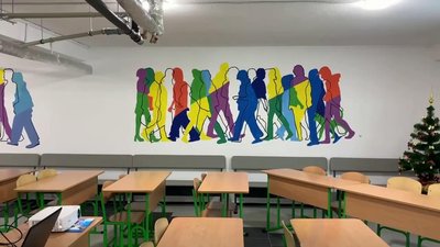 В оновленому укритті столичної школи стартував проєкт "Залізне здоров'я" В оновленому укритті столичної школи стартував проєкт "Залізне здоров'я"