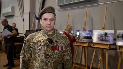 Ветеран війни Андрій Мавдюк, форум ветеранів, форум "Вектори розвитку ветеранської спільноти", 27 березня 2026 року