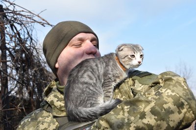 Воюють разом з нами: воїни 30 бригади з Житомирщини показали своїх фронтових тварин Воюють разом з нами: воїни 30 бригади з Житомирщини показали своїх фронтових тварин