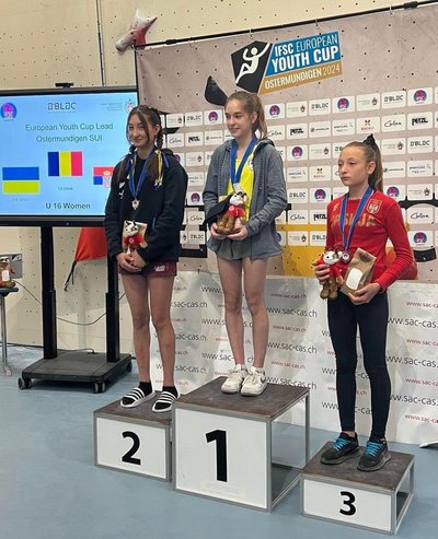 Спортсменка із Дніпра стала віцечемпіонкою молодіжного етапу Кубка Європи зі скелелазіння Спортсменка із Дніпра стала віцечемпіонкою молодіжного етапу Кубка Європи зі скелелазіння