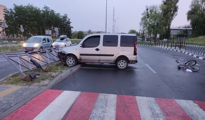 В аварії на Волині травмувався велосипедист В аварії на Волині травмувався велосипедист