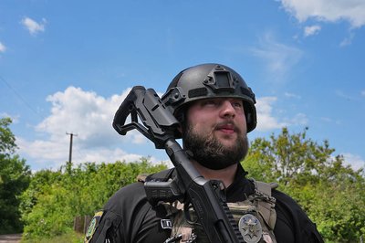 Поліцейський офіцер Оскільської громади Станіслав Білоножко Поліцейський офіцер Оскільської громади Станіслав Білоножко