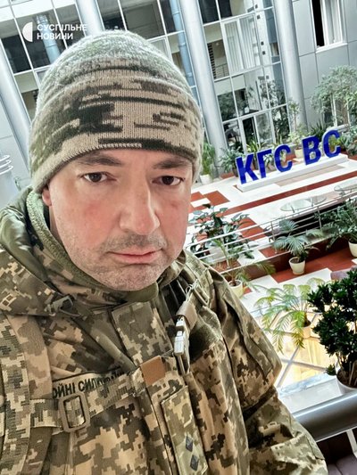 Олександр Мамалуй в будівлі Верховного суду Олександр Мамалуй в будівлі Верховного суду