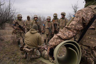 Як відбуваються навчання у мобілізованих морпіхів Як відбуваються навчання у мобілізованих морпіхів