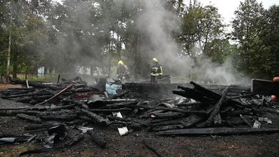 Згоріла церква святого Дмитрія Згоріла церква святого Дмитрія