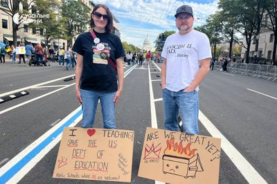 У США пройшли протести "No Kings" проти Трампа