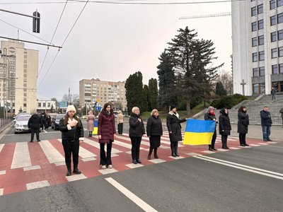 загальнонаціональна хвилина мовчання, тернопіль, 1000 днів війни загальнонаціональна хвилина мовчання, тернопіль, 1000 днів війни