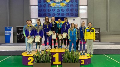 Збірна Одеської області здобула срібні нагороди на чемпіонаті України з фехтування Збірна Одеської області здобула срібні нагороди на чемпіонаті України з фехтування