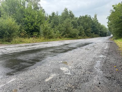 На Вінниччині триває ямковий ремонт на аварійній ділянці дороги На Вінниччині триває ямковий ремонт на аварійній ділянці дороги