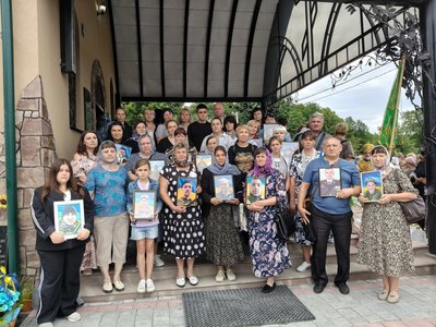 Родичі загиблих військових з яких громад Рівненщини відвідали Всеукраїнську прощу Родичі загиблих військових з яких громад Рівненщини відвідали Всеукраїнську прощу