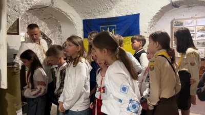 Музей трофеїв російсько-української війни облаштували в підземеллі на Рівненщині