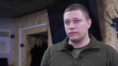 Командир пошуково-ударного угрупування "Хартія" Сергій Сідорін Командир пошуково-ударного угрупування "Хартія" Сергій Сідорін