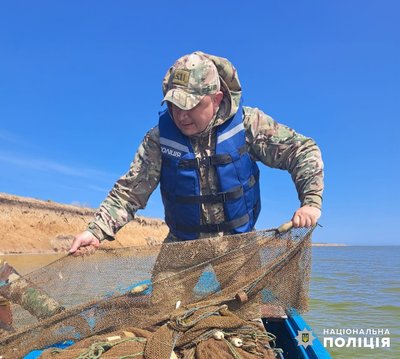 Збитки понад 12 млн грн: у нацпарку на Одещині попередили незаконний вилов риби Збитки понад 12 млн грн: у нацпарку на Одещині попередили незаконний вилов риби