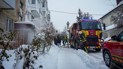 Пожежа, ДСНС, підвал, рятувальники, 14 січня 2026, Тернопіль Пожежа, ДСНС, підвал, рятувальники, 14 січня 2026, Тернопіль