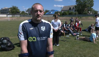 У Заліщиках провели спортивні ігри для ветеранів, Олександр Пустиннік, учасник ігор, 26 травня 2026 року У Заліщиках провели спортивні ігри для ветеранів, Олександр Пустиннік, учасник ігор, 26 травня 2026 року