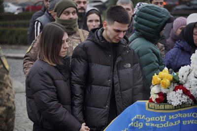 В Ужгороді попрощалися із полеглим захисником Ігорем Урумбаєвим