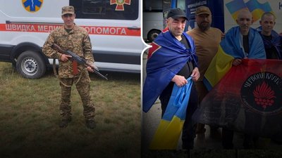 У селі на Вінниччині зустріли звільненого з полону Сергія Кравчука У селі на Вінниччині зустріли звільненого з полону Сергія Кравчука