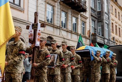 Прощання із Іриною Цибух у Львові, 3 червня 2024 Прощання із Іриною Цибух у Львові, 3 червня 2024