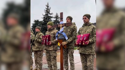 "Відданий службі і своїм побратимам": із полковником Віталієм Данчуком попрощалися у Рівному "Відданий службі і своїм побратимам": із полковником Віталієм Данчуком попрощалися у Рівному