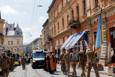 Прощання із Іриною Цибух у Львові, 3 червня 2024 Прощання із Іриною Цибух у Львові, 3 червня 2024