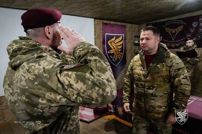 У житомирській 95-й бригаді нагородили військових за участь у штурмах У житомирській 95-й бригаді нагородили військових за участь у штурмах