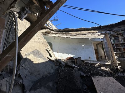 Вночі російські війська завдали ракетного удару по Херсону