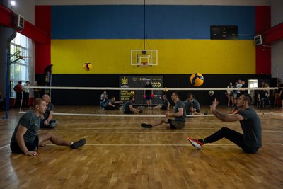 Українська збірна Ігор нескорених провела перше відкрите тренування Українська збірна Ігор нескорених провела перше відкрите тренування