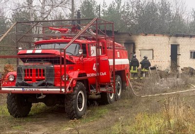Рятувальна машина Вовчанського відділення ДСНС Рятувальна машина Вовчанського відділення ДСНС