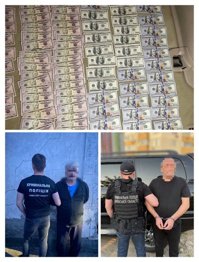 Затримання підозрюваних і вилучення речових доказів у справі про пограбування Затримання підозрюваних і вилучення речових доказів у справі про пограбування