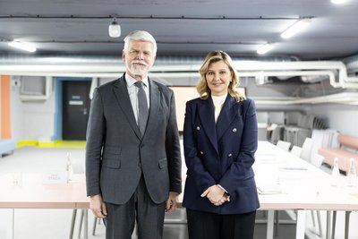 Президент Чехії з першою леді України відвідав Київщину