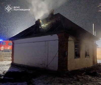 У Пирятині на Полтавщині через пожежу загинув 50-річний чоловік У Пирятині на Полтавщині через пожежу загинув 50-річний чоловік