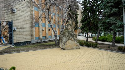 Дружківка Донецька область пам'ятник козаку Дружко 27 листопада 2024 рік Дружківка Донецька область пам'ятник козаку Дружко 27 листопада 2024 рік