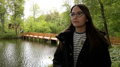 "Зелена лагуна": у селі на Чернігівщині школярі відновили частину історичного парку "Зелена лагуна": у селі на Чернігівщині школярі відновили частину історичного парку