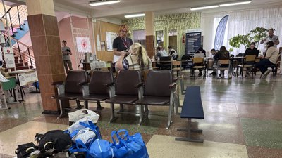 Транзитний центр в Лозовій Донецька область 27 серпня 2025 рік Транзитний центр в Лозовій Донецька область 27 серпня 2025 рік