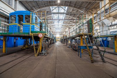 Як у київському метро лагодять вагони: ремонт одного триває близько місяця Як у київському метро лагодять вагони: ремонт одного триває близько місяця