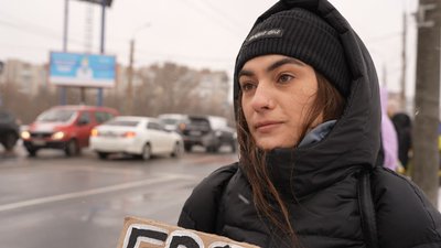 Учасниця акції Таїса дочекалась свого нареченого "азовця" з полону Учасниця акції Таїса дочекалась свого нареченого "азовця" з полону