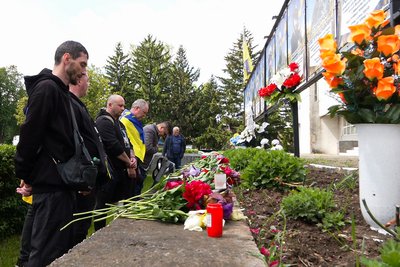 Ветерани вшановують пам'ять полеглих побратимів Ветерани вшановують пам'ять полеглих побратимів