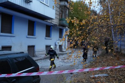 Наслідки удару БпЛА "Молнія-1" у Слобідському районі Харкова Наслідки удару БпЛА "Молнія-1" у Слобідському районі Харкова