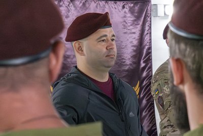 Ризик і виконане завдання: десантників 95 бригади відзначили за службу Ризик і виконане завдання: десантників 95 бригади відзначили за службу