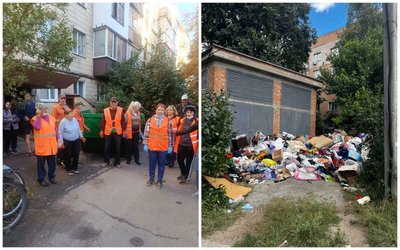 Витік газу, тонни сміття та таргани: у Полтаві розчищали завалену непотребом квартиру Витік газу, тонни сміття та таргани: у Полтаві розчищали завалену непотребом квартиру