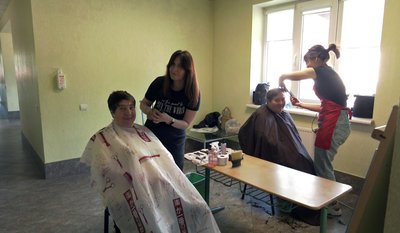 Евакуйовані на Волинь переселенці з Донеччини оселилися на базі відпочинку Евакуйовані на Волинь переселенці з Донеччини оселилися на базі відпочинку