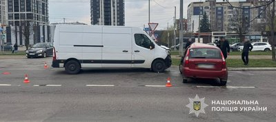 ДТП на проспекті Червоної Калини ДТП на проспекті Червоної Калини