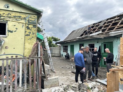 Як внаслідок атаки зазнали пошкоджень приватні будинки у Кременчуцькому районі Як внаслідок атаки зазнали пошкоджень приватні будинки у Кременчуцькому районі
