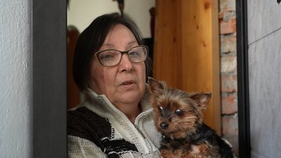 Хмельничанка Санія два місяці тому повернулась жити до багатоповерхівки, яка була частково зруйнована після вибуху, квітень 2026 року, Хмельницький Хмельничанка Санія два місяці тому повернулась жити до багатоповерхівки, яка була частково зруйнована після вибуху, квітень 2026 року, Хмельницький