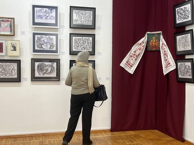 "Він був одержимий мистецтвом": у Черкасах презентували виставку памʼяті Миколи Теліженка "Він був одержимий мистецтвом": у Черкасах презентували виставку памʼяті Миколи Теліженка