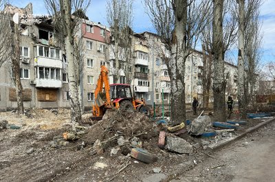 Перше влучання у житловий будинок в Мирнограді: в МВА розказали про наслідки обстрілу Перше влучання у житловий будинок в Мирнограді: в МВА розказали про наслідки обстрілу