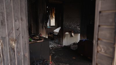 Втратили житло вдруге: у Чернігові згорів жилий модульний будинок Втратили житло вдруге: у Чернігові згорів жилий модульний будинок